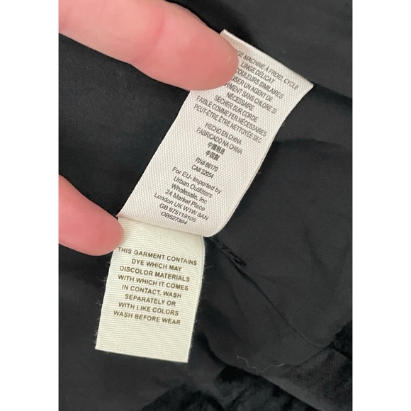 Free People Jacket Size Medium Lace-Up Sleeves Velvet Moto Jacket Romantic - Picture 16 of 16